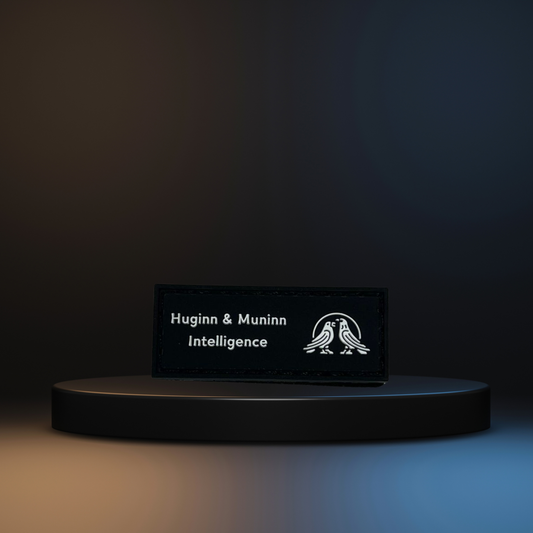 Huginn & Muninn Intelligence PVC Patch