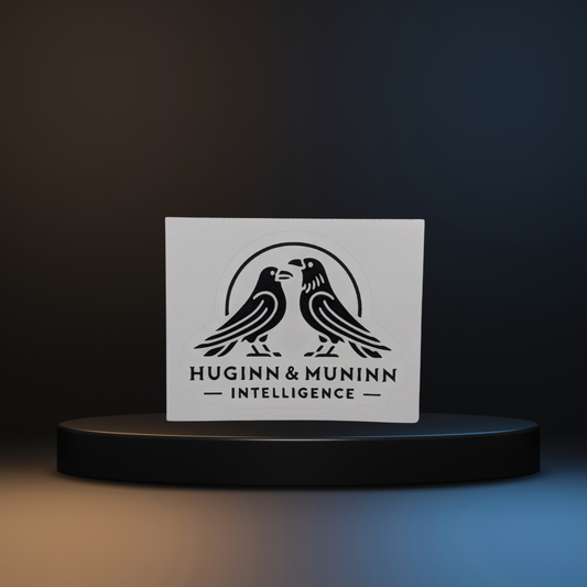 Huginn & Muninn Intelligence Sticker