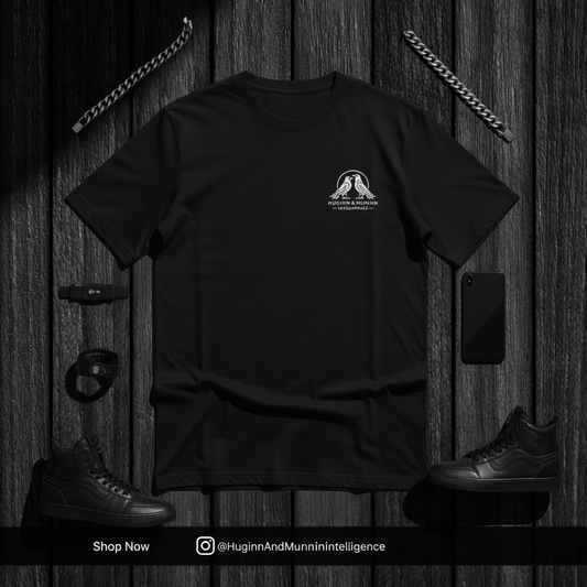 Instagram Ad - Huginn & Muninn Intelligence Black T-Shirt